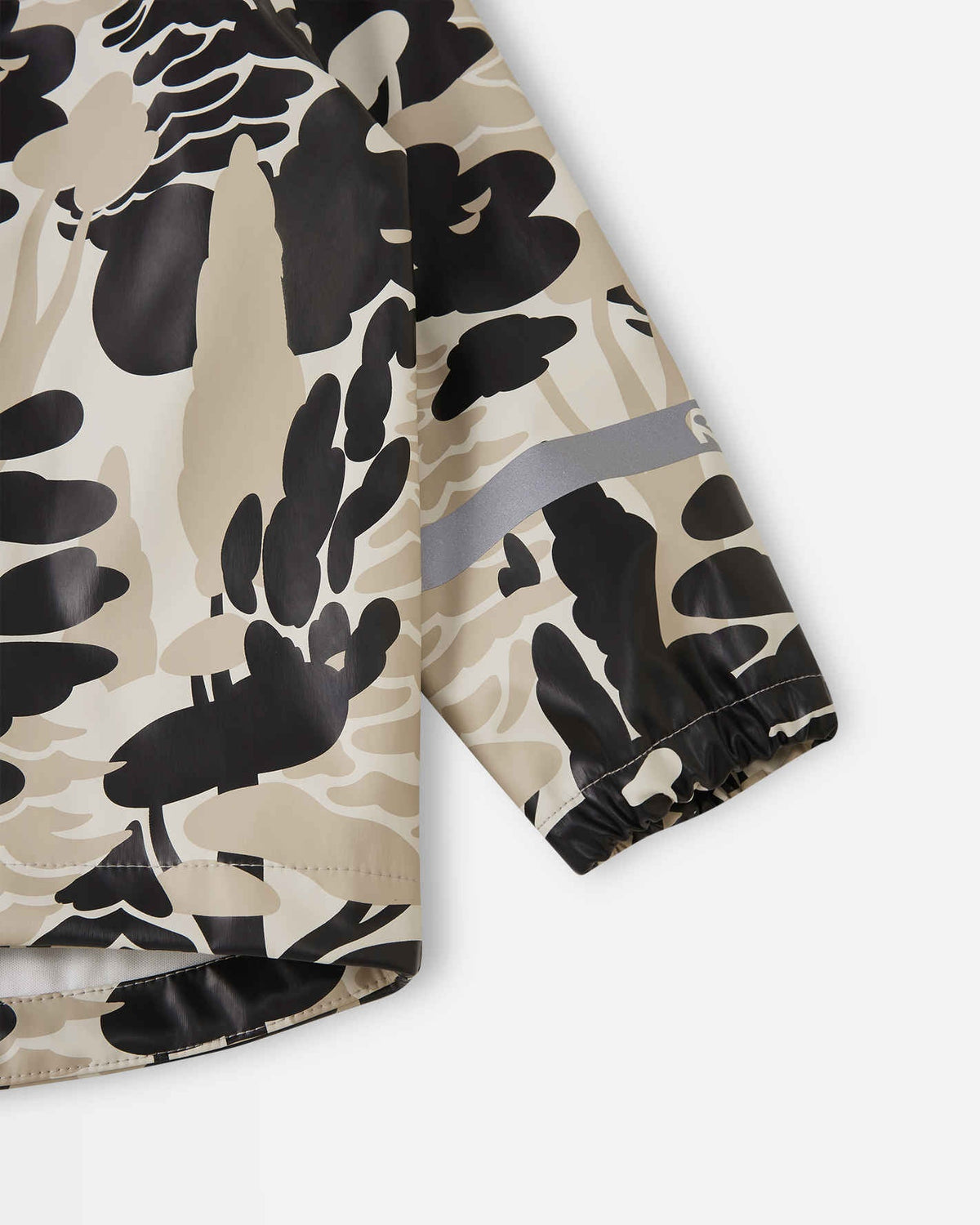 Veste de pluie Reima Vesi pour enfants – Beige terreux
