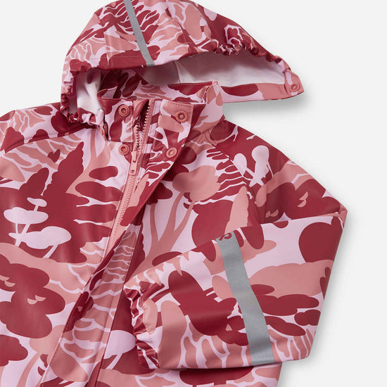 Veste imperméable Reima Vesi pour enfants – Rose blush
