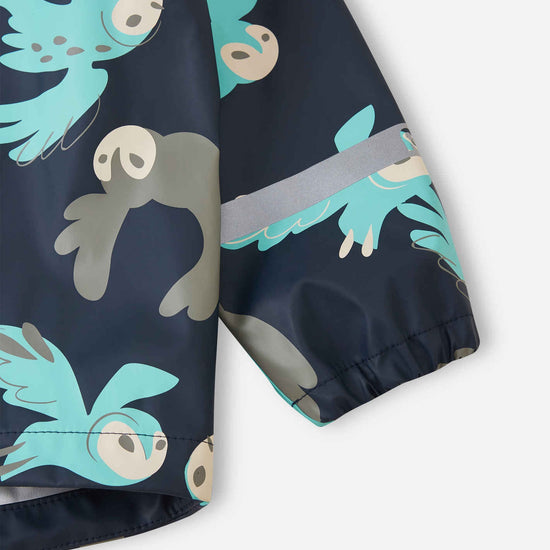 Veste de pluie Reima Vesi pour enfants – Bleu marine