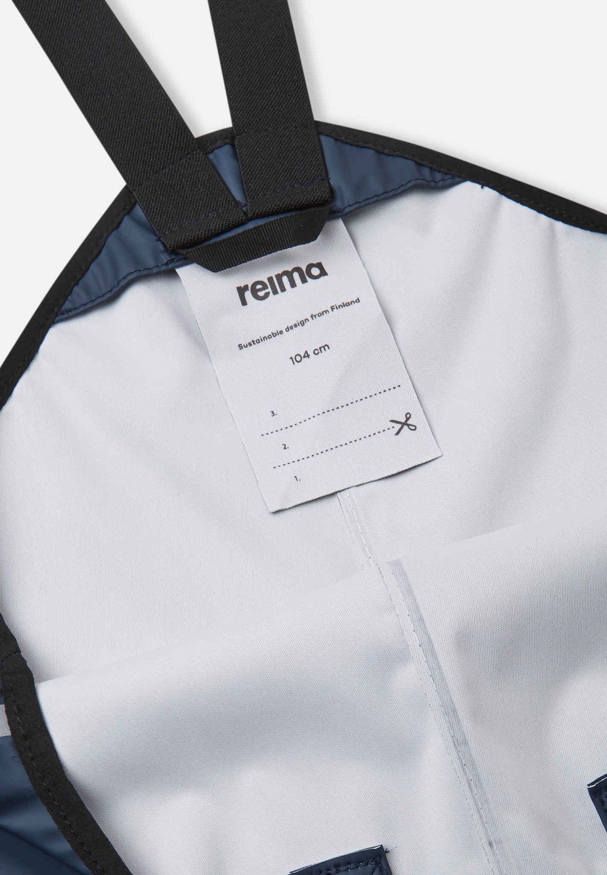Pantalones impermeables Reima Lammikko para niños – Azul marino