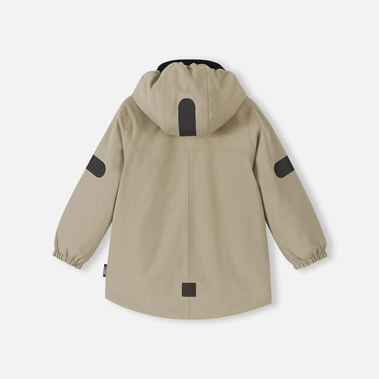 Chaqueta de entretiempo Reima Symppis ReimaTec para niños, color Earthy Beige – Foto del producto (parte trasera) 2