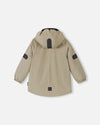Chaqueta de entretiempo Reima Symppis ReimaTec para niños, color Earthy Beige – Foto del producto (parte trasera) 2