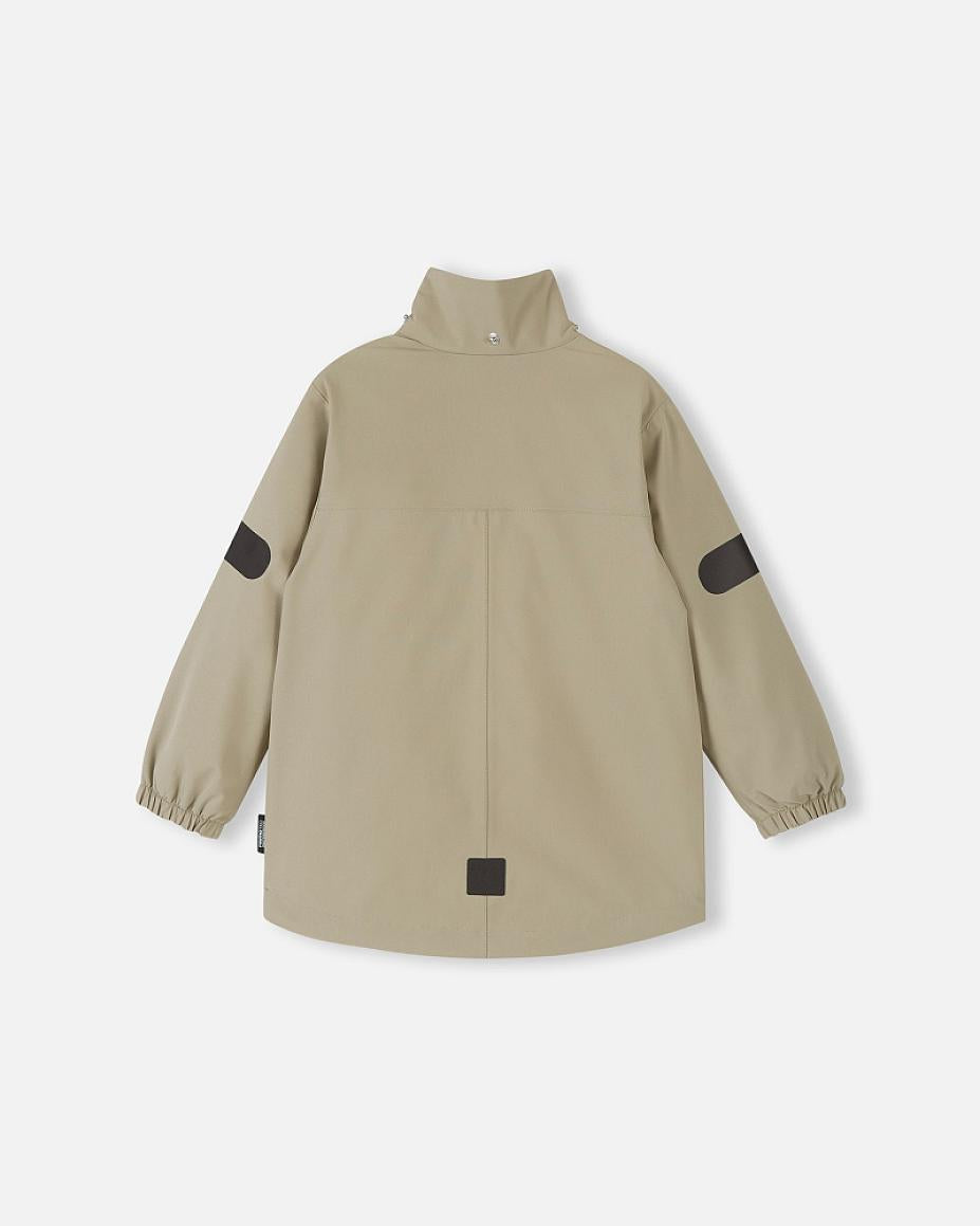 Chaqueta de entretiempo Reima Symppis ReimaTec para niños, color Earthy Beige – Vista lateral del packshot 3