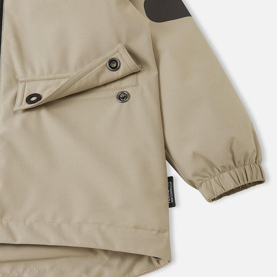 Chaqueta de entretiempo Reima Symppis ReimaTec para niños, color beige tierra – Detalles del producto 2
