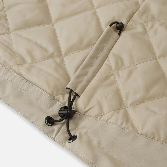 Chaqueta de entretiempo Reima Symppis ReimaTec para niños, color Earthy Beige – Detalle del tejido