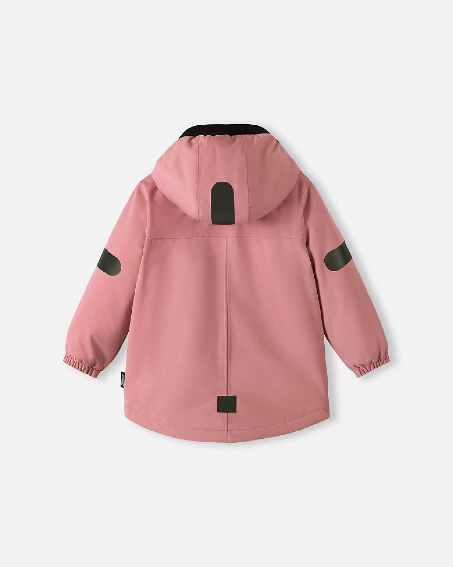 Chaqueta de entretiempo Reima Symppis ReimaTec para niños, color rosa blush – Foto de producto (parte trasera) 2