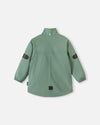 Chaqueta de entretiempo Reima Symppis ReimaTec para niños, color Stone Green – Vista lateral del packshot 3