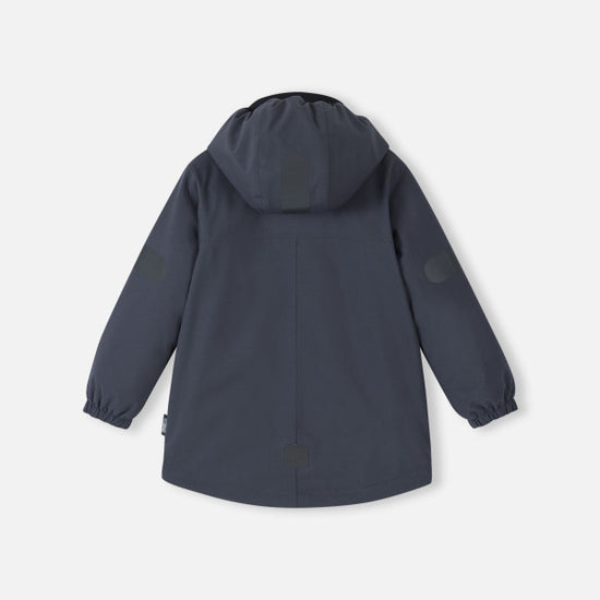 Chaqueta de entretiempo Reima Symppis ReimaTec para niños, color negro suave – Foto de producto (parte trasera) 2