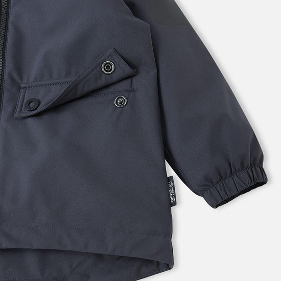 Chaqueta de entretiempo Reima Symppis ReimaTec para niños, color negro suave – Detalles del producto 2