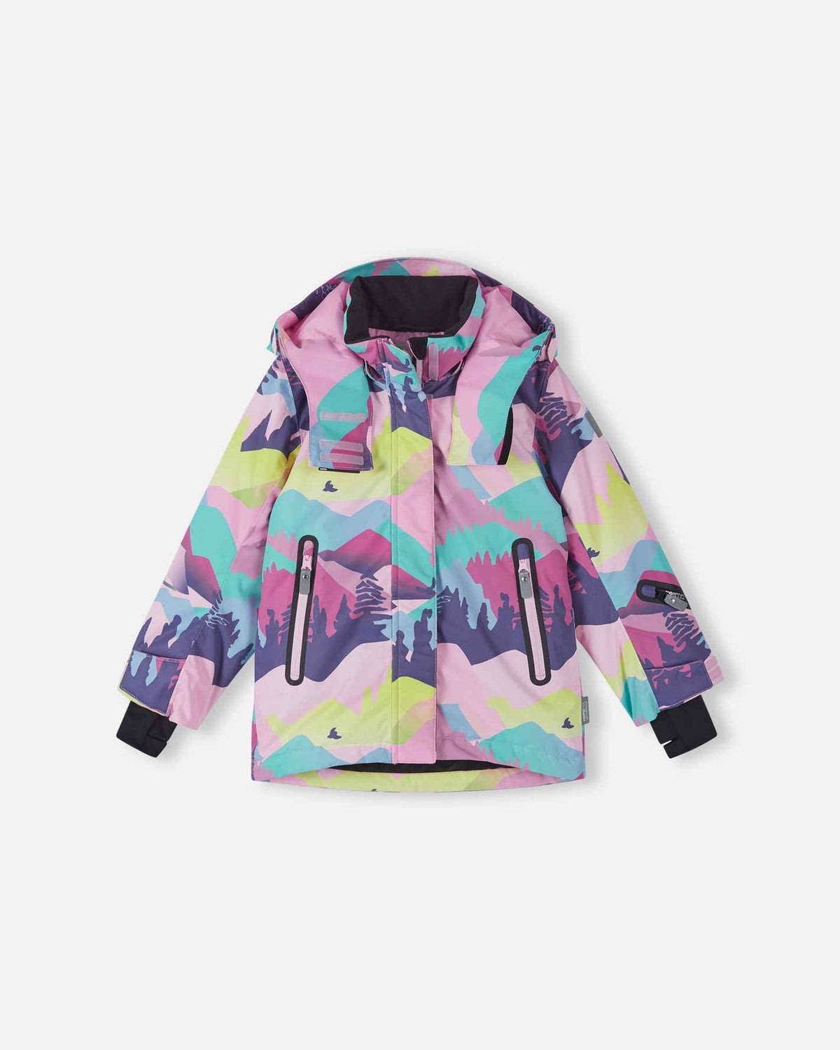 Reima Kiiruna 5100084B – Grigio-rosa – Vista 1