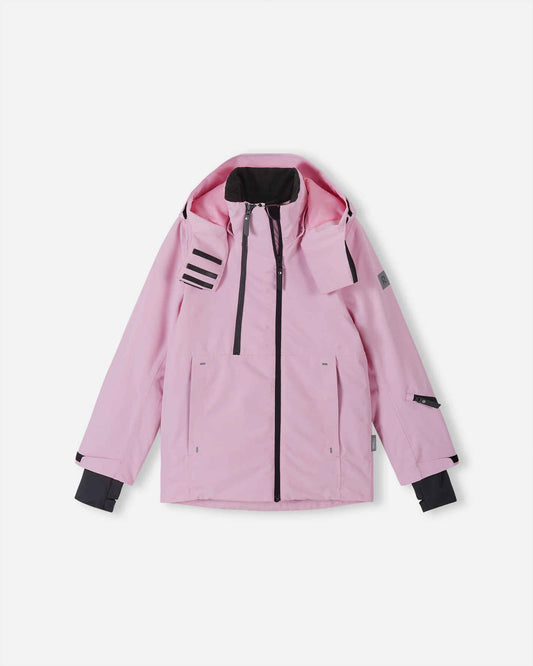 Reima Perille ReimaTec Skijacke Kinder in Light Heather – Vorderansicht