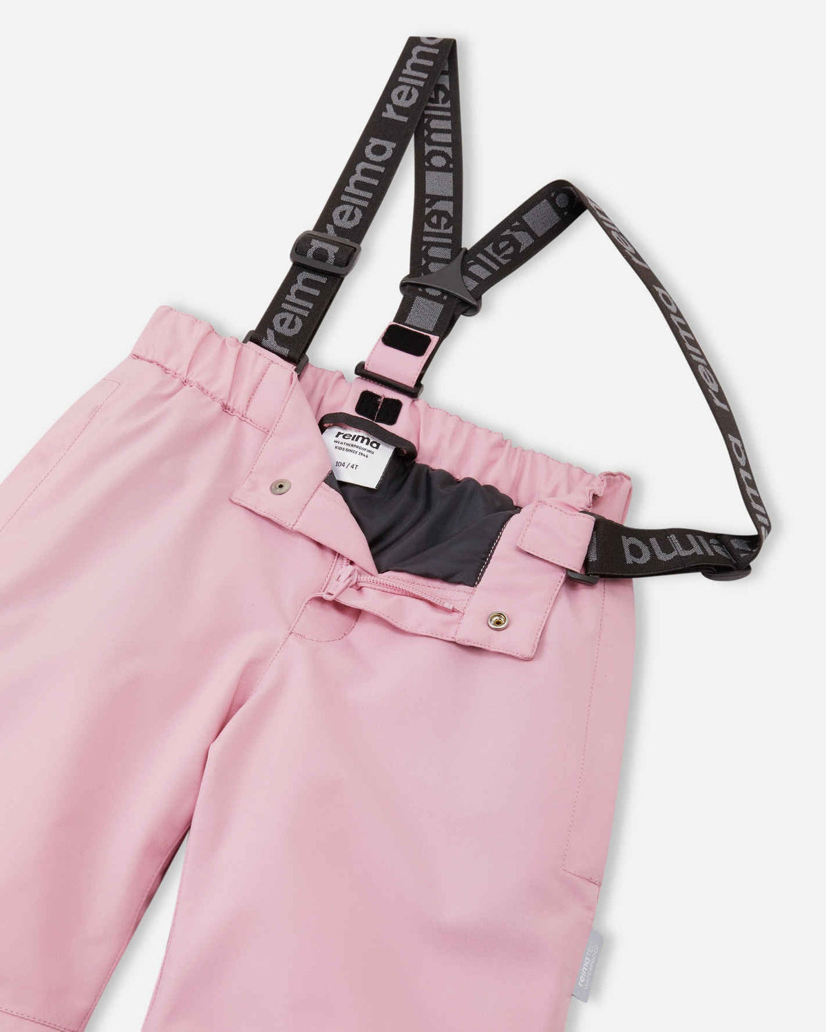 Reima Proxima Kinder-Skihose Grey Pink – Produktansicht