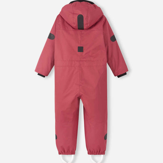 Mono de entretiempo para niños Reima Sevetti ReimaTec Red Clay – Foto del producto (parte trasera)