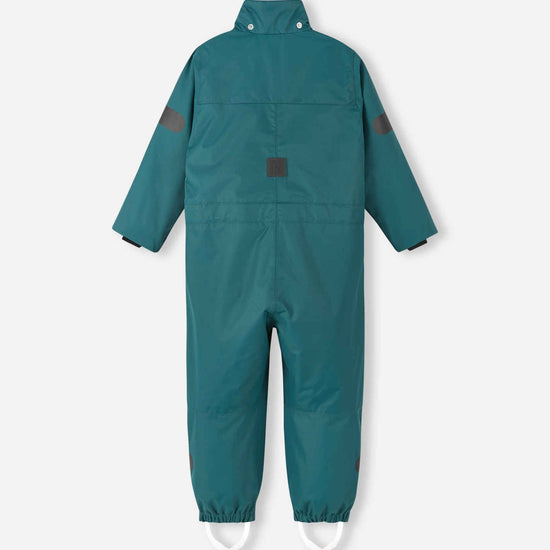 Mono de entretiempo Reima Sevetti ReimaTec para niños, color verde azulado oscuro – Foto de producto: detalle de la capucha