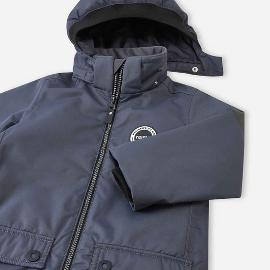 Mono de entretiempo Reima Sevetti ReimaTec para niños, Soft Black – Detalles del producto: capucha