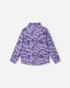 Reima Aitoo Kids' Softshell Jacket in Blooming Lilac – Product Shot