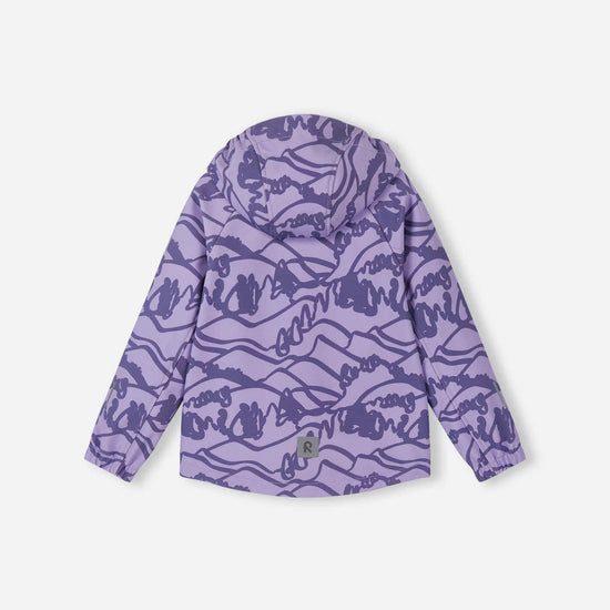 Reima Aitoo Kids' Softshell Jacket in Blooming Lilac – Product Shot