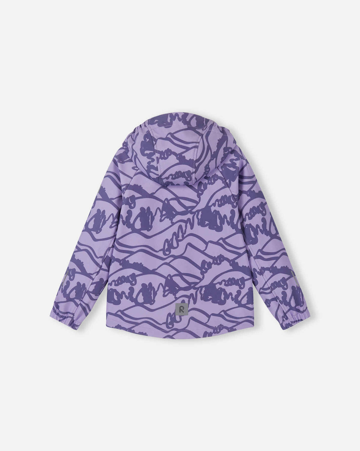 Reima Aitoo Kids' Softshell Jacket in Blooming Lilac – Product Shot