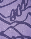 Reima Aitoo Kids' Softshell Jacket in Blooming Lilac – Close-up of the Fabric