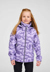 Reima Aitoo Kids' Softshell Jacket in Blooming Lilac – Product Image
