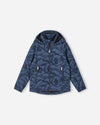 Reima Aitoo Kids' Softshell Jacket in Navy – Product Shot