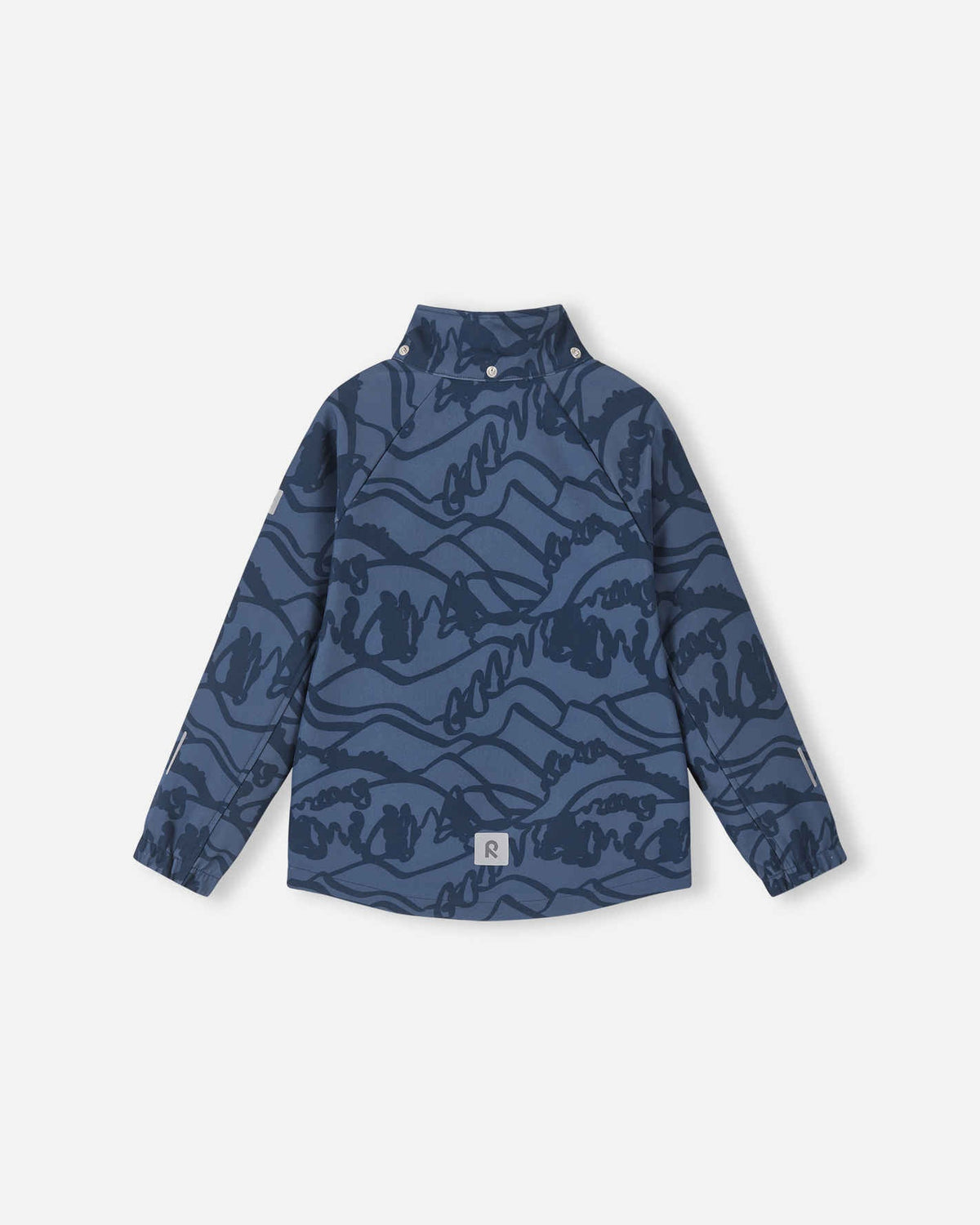Reima Aitoo Kids' Softshell Jacket in Navy – Product Shot