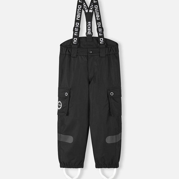 Reima Tiksi ReimaTec Schneehose Kinder Black – Packshot Vorderseite