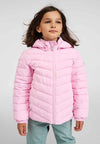 Giacca leggera isolante Reima Uumaja per bambini, modello Light Heather – Foto in studio 1