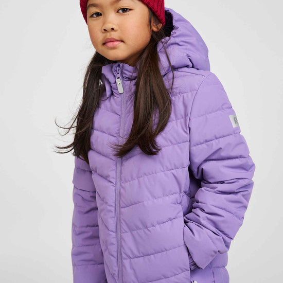 Giacca leggera isolante Reima Uumaja per bambini, colore Misty Violet – Foto in studio 1