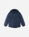 Giacca leggera isolante Reima Uumaja per bambini, blu navy – Foto del prodotto, parte anteriore 1
