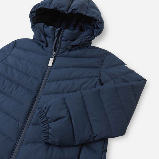 Giacca leggera isolante Reima Uumaja per bambini, blu navy – Dettagli prodotto 1