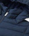Giacca leggera isolante Reima Uumaja per bambini, blu navy – Dettaglio del tessuto 1