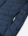 Giacca leggera isolante Reima Uumaja per bambini, blu navy – Dettagli prodotto 3