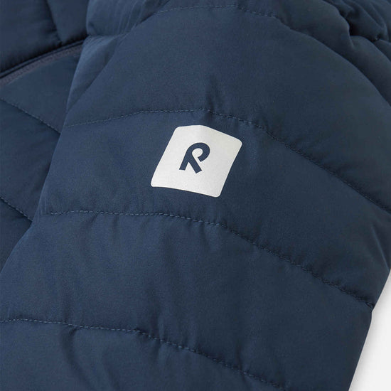 Giacca leggera isolante Reima Uumaja per bambini, blu navy – Dettagli prodotto 4