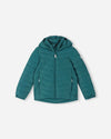 Giacca leggera isolante Reima Uumaja per bambini, colore Dark Teal – Foto del prodotto (fronte) 1