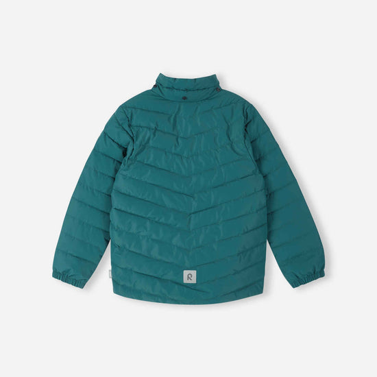 Giacca leggera isolante Reima Uumaja per bambini, colore Dark Teal – Dettagli prodotto 1