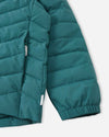 Giacca leggera isolante Reima Uumaja per bambini, colore Dark Teal – Dettagli prodotto 2