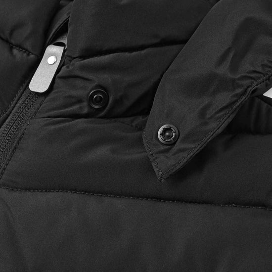 Giacca leggera isolante Reima Uumaja per bambini, nera – con cappuccio