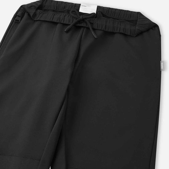Pantalones de montaña Reima Menoon para niños – Negro