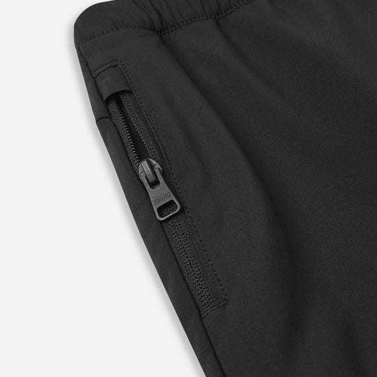 Pantalones de montaña Reima Menoon para niños – Negro
