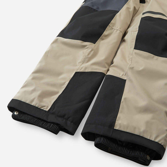 Combinaison de ski Reima Skaulo ReimaTec pour enfants, couleur Earthy Beige – Détail des jambes