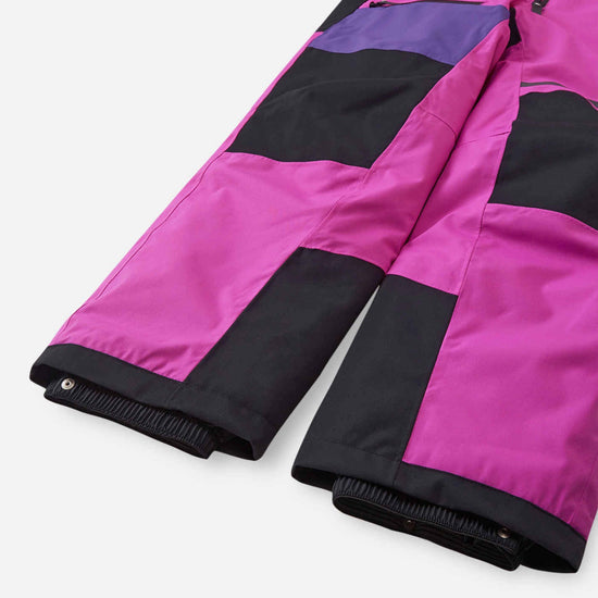 Combinaison de ski Reima Skaulo ReimaTec pour enfants, couleur fuchsia – Détail des jambes