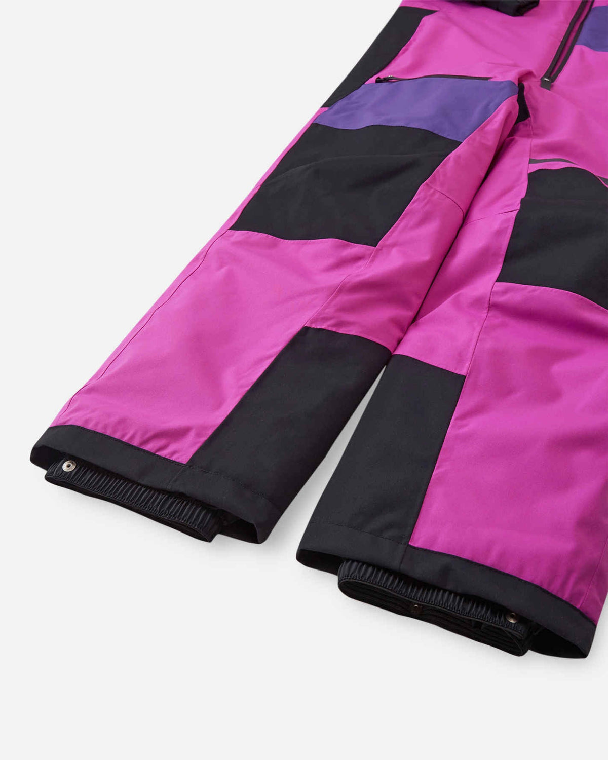 Combinaison de ski Reima Skaulo ReimaTec pour enfants, couleur fuchsia – Détail des jambes