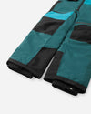 Combinaison de ski Reima Skaulo ReimaTec pour enfants, couleur Dark Teal – Détail des jambes