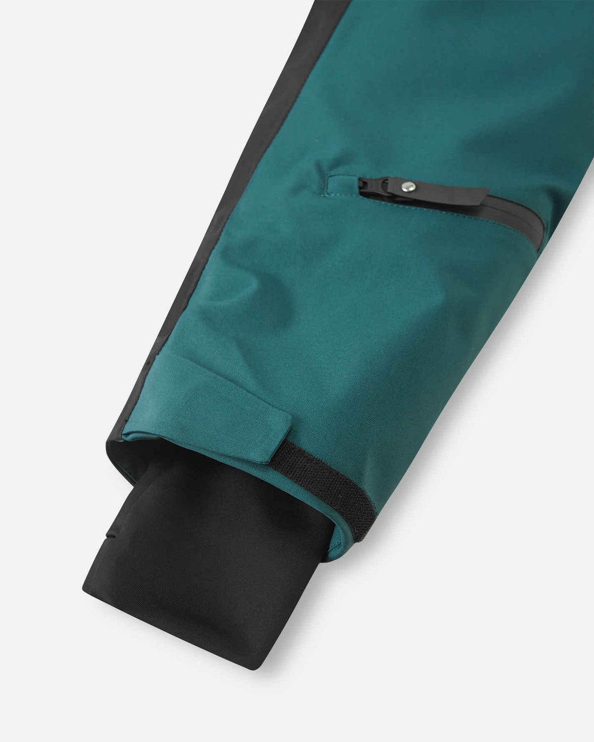 Combinaison de ski Reima Skaulo ReimaTec pour enfants, couleur Dark Teal – Détail des manches