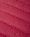 Reima Fiskari donsvest voor kinderen, kleur Cranberry – materiaalclose-up