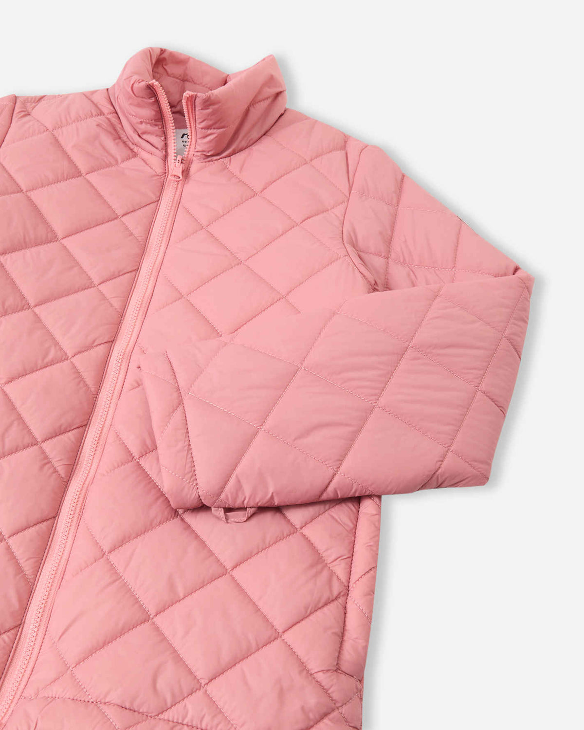 Veste mi-saison Reima Toppi pour enfants, rose poudré – Vue détaillée