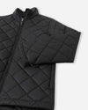 Veste mi-saison Reima Toppi pour enfants, noire – Vue détaillée