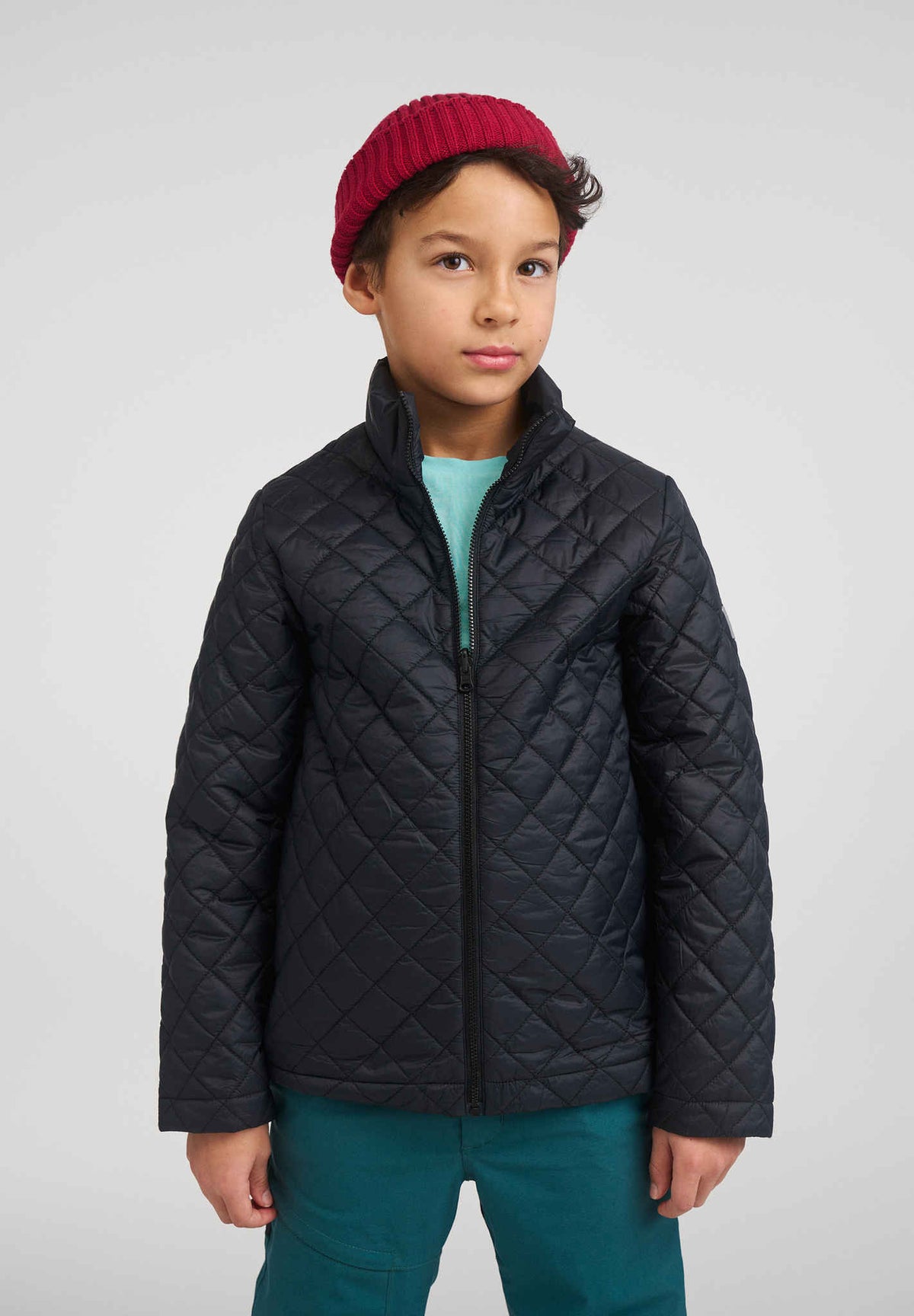 Veste mi-saison Reima Toppi pour enfants, noire – Photo en studio