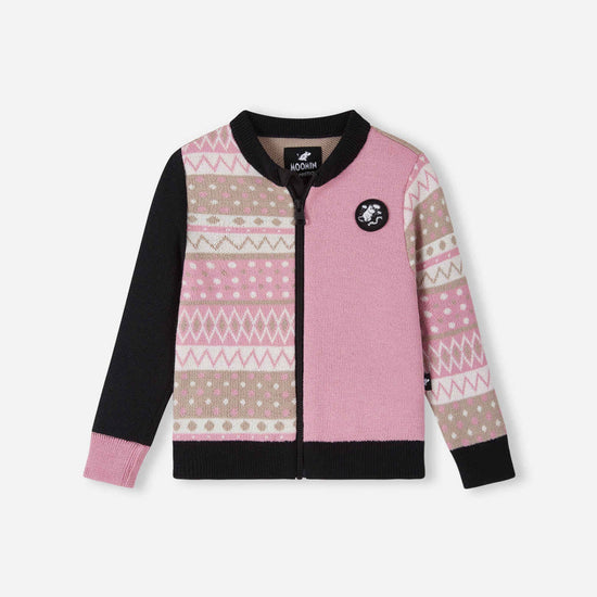 Reima Moomin Idelar Grijs Roze – Packshot 1